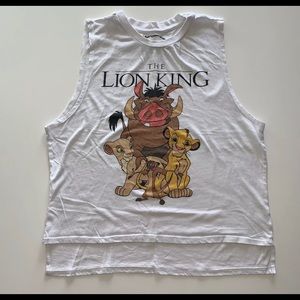 Disney Lion King Tank Top Simba Nala Timon Pumba